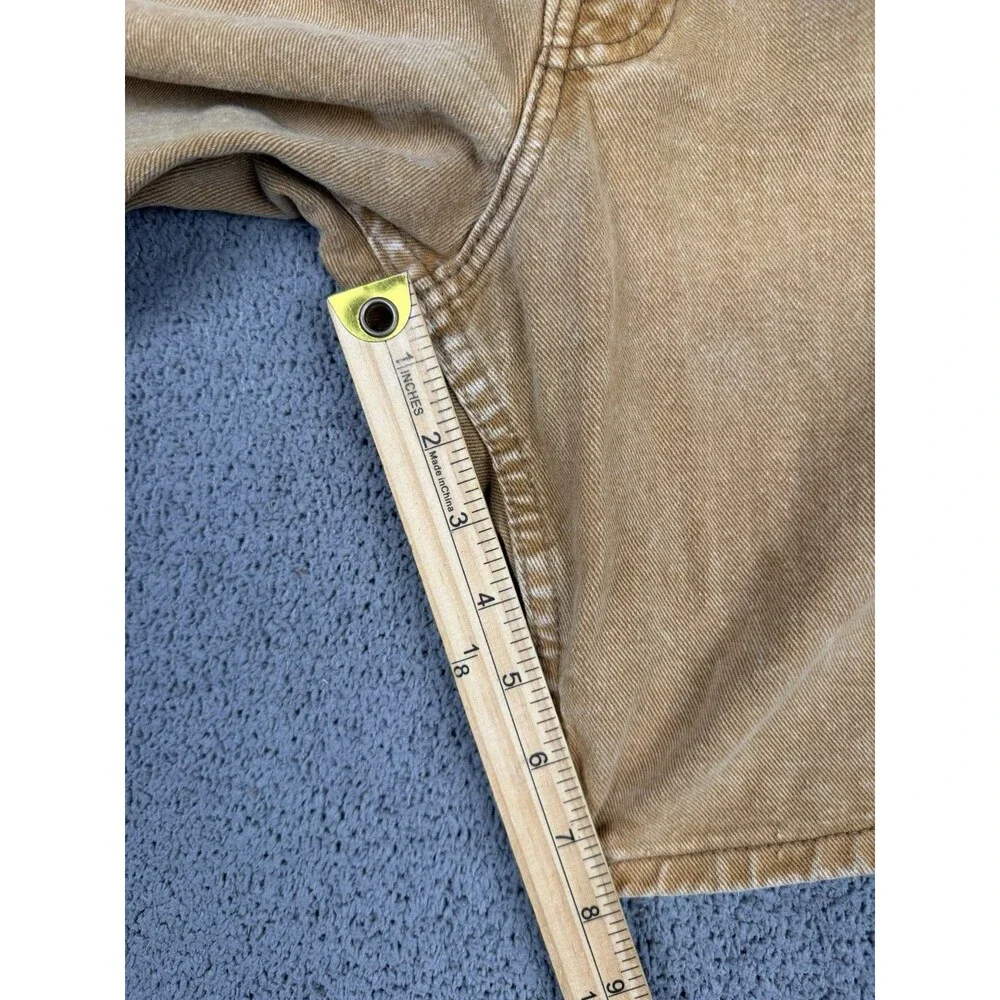 Vintage Levis Shorts Mens 36 Brown Orange Tab Relaxed Fit 550 Jorts Jean 90s USA